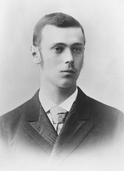 Grootvorst George Alexandrovich van Rusland, ca. 1890 door Eugene Pirou